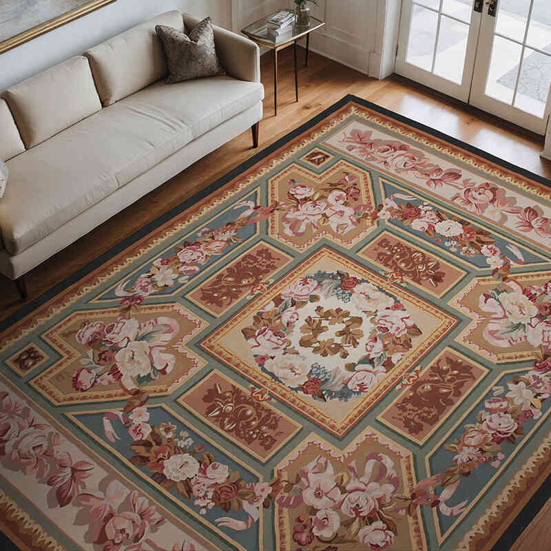 Aubusson Kilimi - 275 cm x 364 cm - K0037652