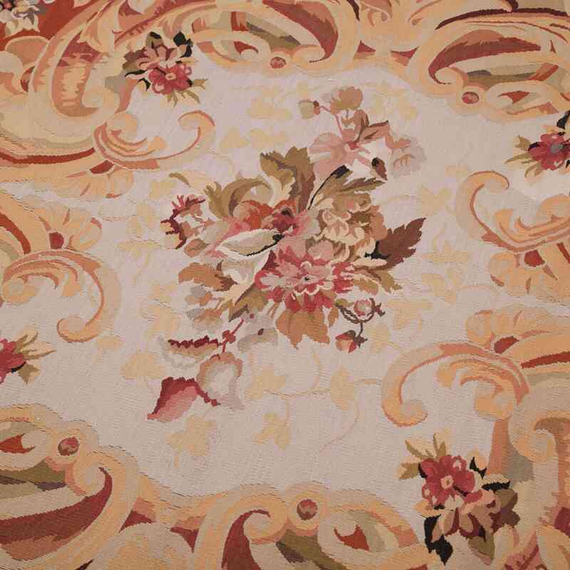 Aubusson Rug - 10' 1" x 14'  (121" x 168") - K0037653