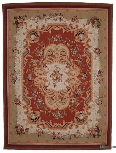 Aubusson Rug - 10' 6" x 14'  (126" x 168")