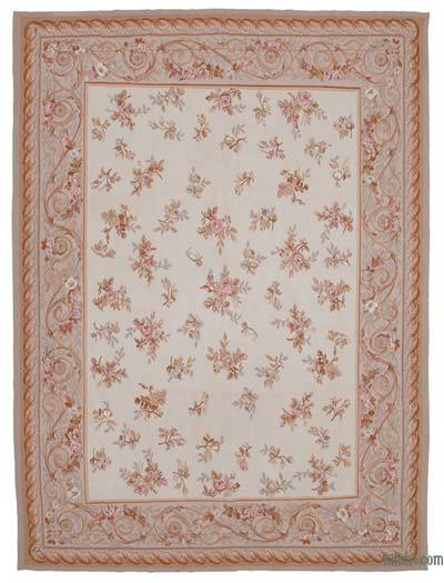Aubusson Rug - 8' 8" x 11' 7" (104" x 139")