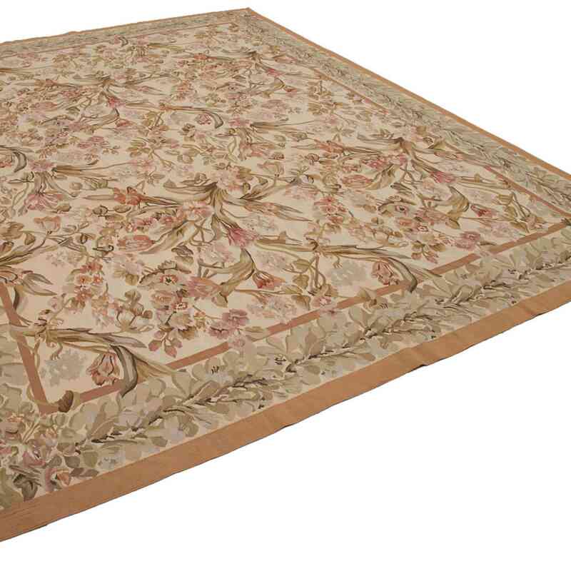 Aubusson Rug - 8' 10" x 12' 2" (106" x 146") - K0037664