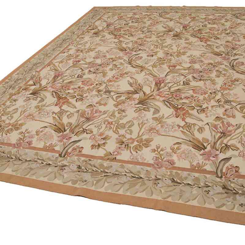 Aubusson Rug - 8' 10" x 12' 2" (106" x 146") - K0037664