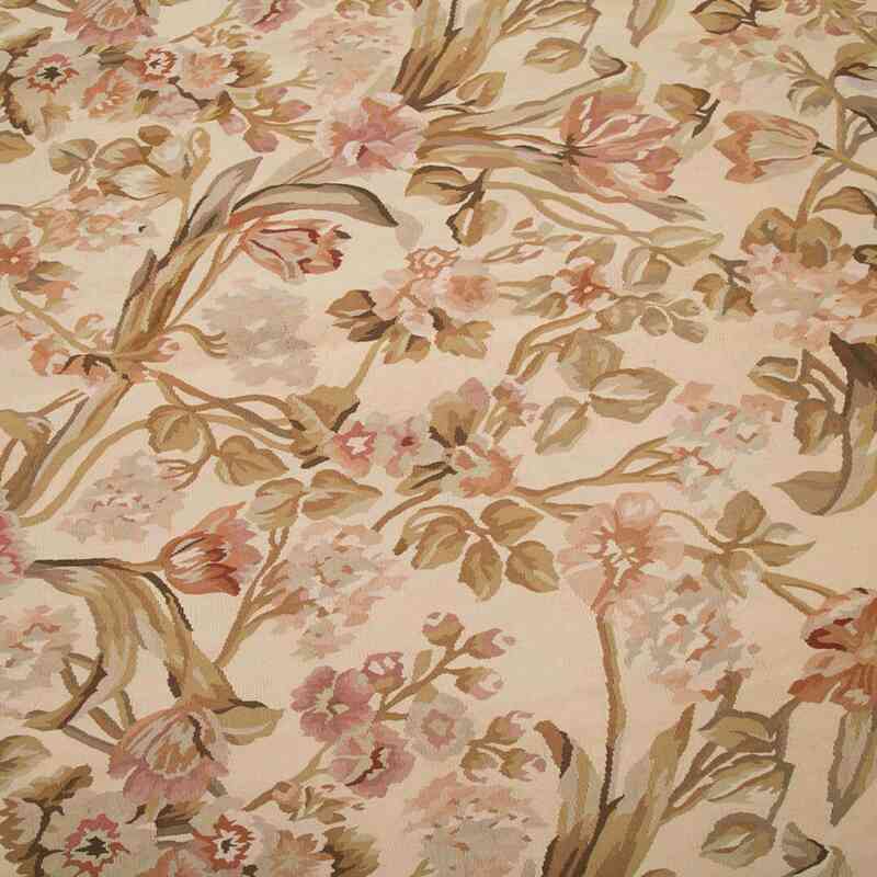 Aubusson Rug - 8' 10" x 12' 2" (106" x 146") - K0037664