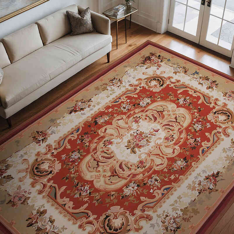Alfombra Aubusson  - 275 cm x 364 cm - K0037666