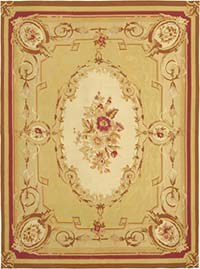 Aubusson Rug - 8' 8" x 12'  (104" x 144")