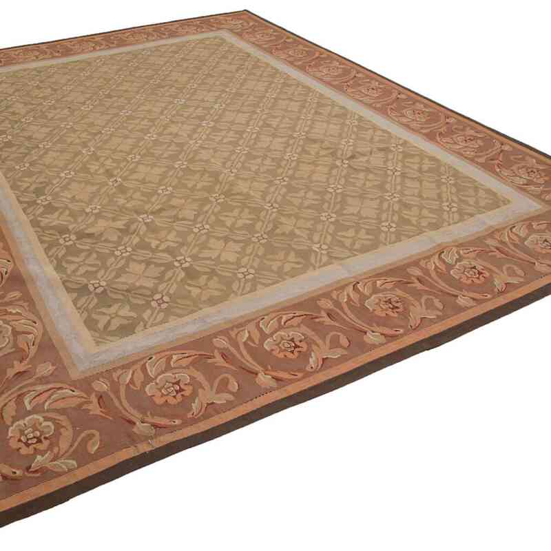 Aubusson Rug - 8' 8" x 11' 10" (104" x 142") - K0037671