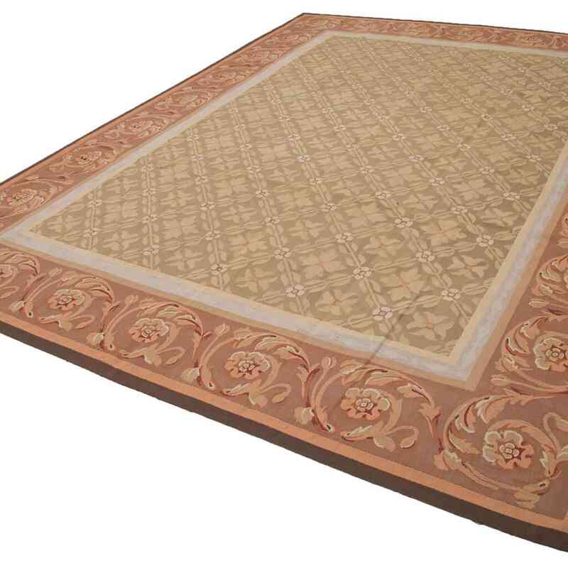 Aubusson Rug - 8' 8" x 11' 10" (104" x 142") - K0037671