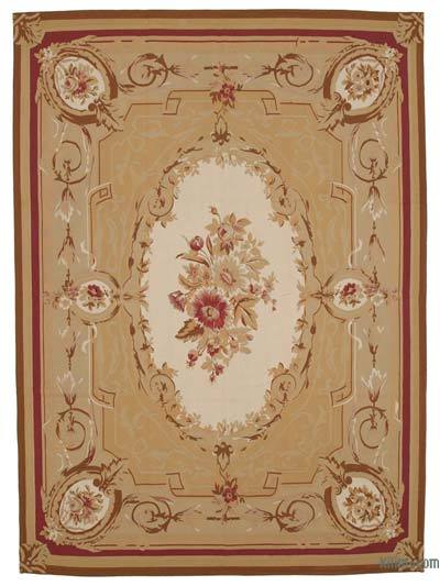 Aubusson Rug - 8' 10" x 12'  (106 in. x 144 in.)