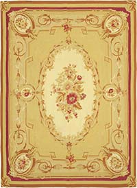 Aubusson Rug - 8' 7" x 11' 11" (103" x 143")