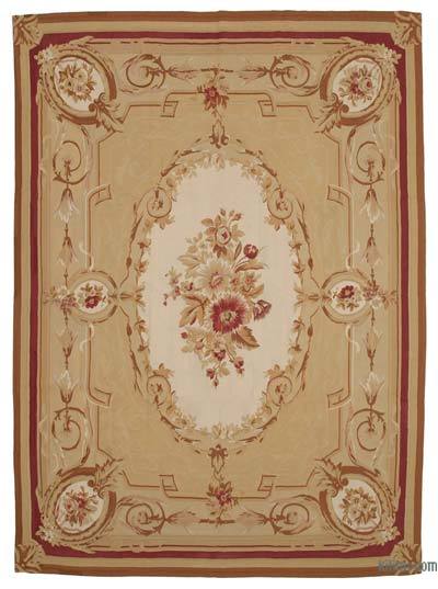 Aubusson Rug - 8' 7" x 11' 11" (103 in. x 143 in.)
