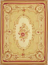 Aubusson Rug - 8' 9" x 11' 10" (105" x 142")