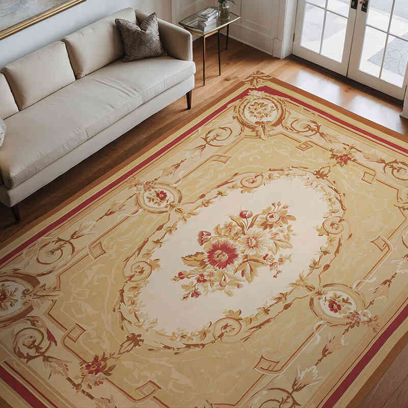 Alfombra Aubusson  - 266 cm x 361 cm - K0037680
