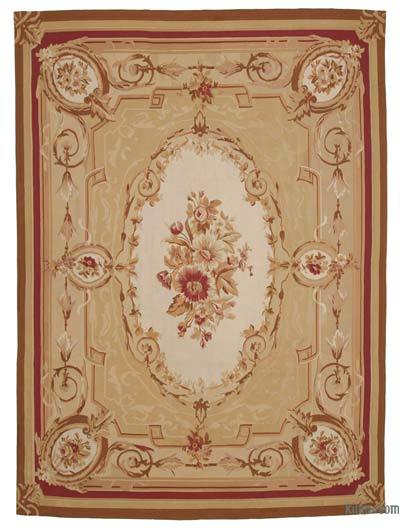 Aubusson Rug - 8' 9" x 11' 10" (105 in. x 142 in.)