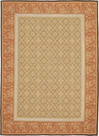 Alfombra Aubusson  - 261 cm x 366 cm