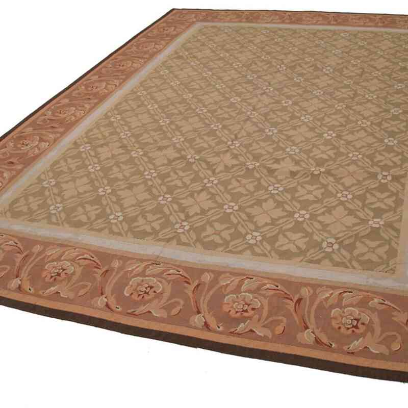 Aubusson Rug - 8' 7" x 12'  (103" x 144") - K0037685