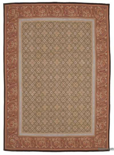 Aubusson Rug - 8' 7" x 12'  (103 in. x 144 in.)