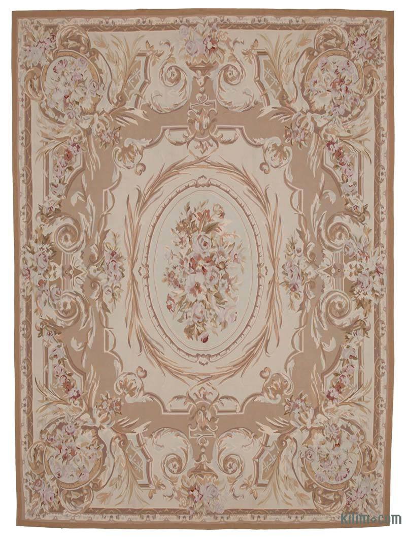 Aubusson Rug - 8' 10" x 12'  (106" x 144") - K0037687