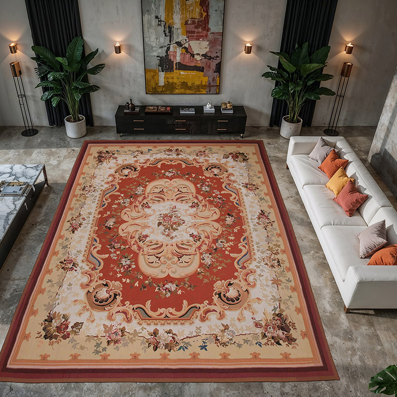 Alfombra Aubusson  - 304 cm x 424 cm - K0037692