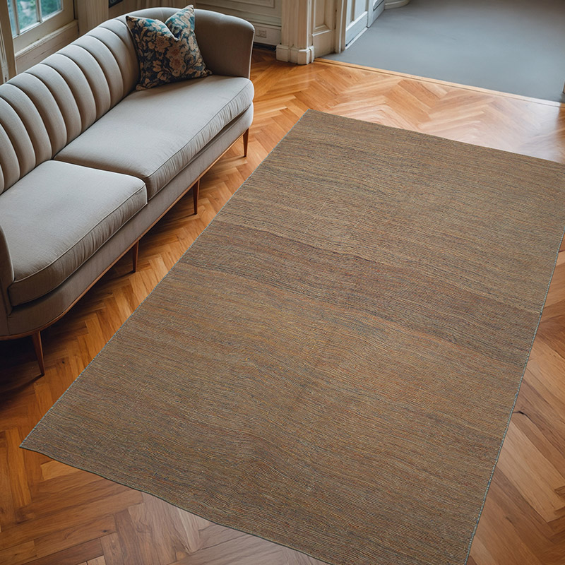 Nueva Alfombra Contemporánea Kilim - 192 cm x 305 cm - K0037705