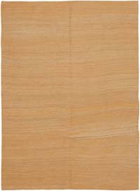 Yellow New Contemporary Kilim Rug - Z Collection - 5' 3" x 7' 2" (63" x 86")