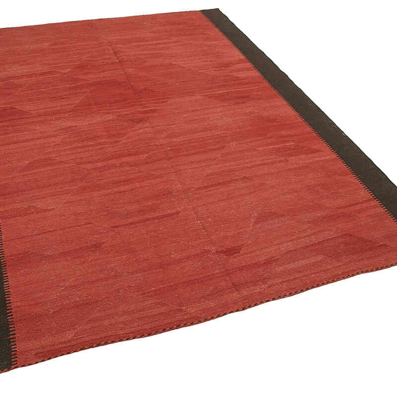 Kırmızı Modern Yeni Kilim - 187 cm x 244 cm - K0037713