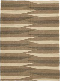 New Contemporary Kilim Rug - Z Collection - 5' 9" x 7' 9" (69" x 93")