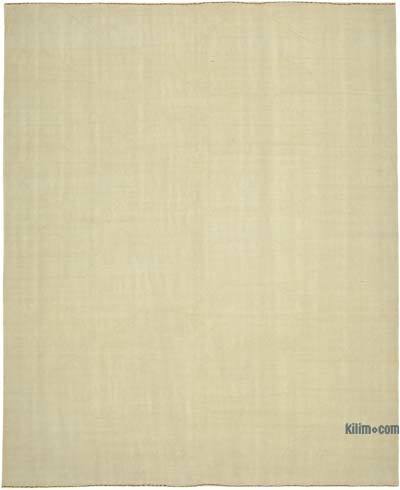 Beige New Contemporary Kilim Rug - Z Collection - 8' 2" x 10'  (98 in. x 120 in.)