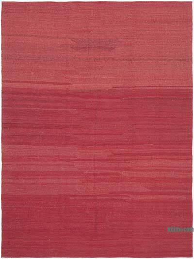 Kırmızı Modern Yeni Kilim - 222 cm x 305 cm