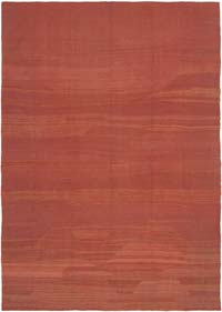 Kırmızı Modern Yeni Kilim - 203 cm x 285 cm