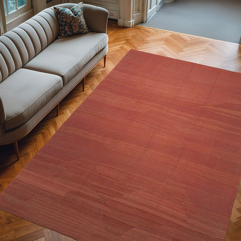 Kırmızı Modern Yeni Kilim - 203 cm x 285 cm - K0037734