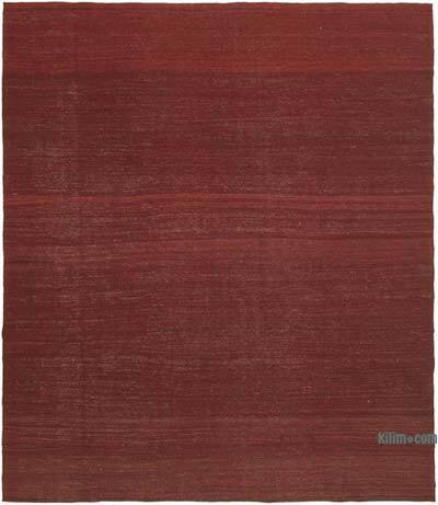 Kırmızı Modern Yeni Kilim - 281 cm x 326 cm