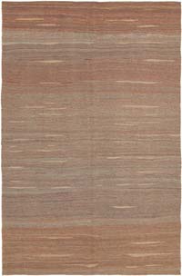 Nueva Alfombra Contemporánea Kilim - 212 cm x 324 cm