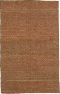 Brown New Contemporary Kilim Rug - Z Collection - 6' 2" x 9' 9" (74" x 117")
