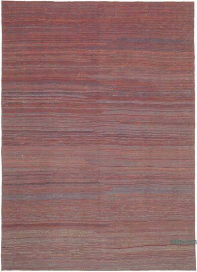 Kırmızı Modern Yeni Kilim - 216 cm x 301 cm