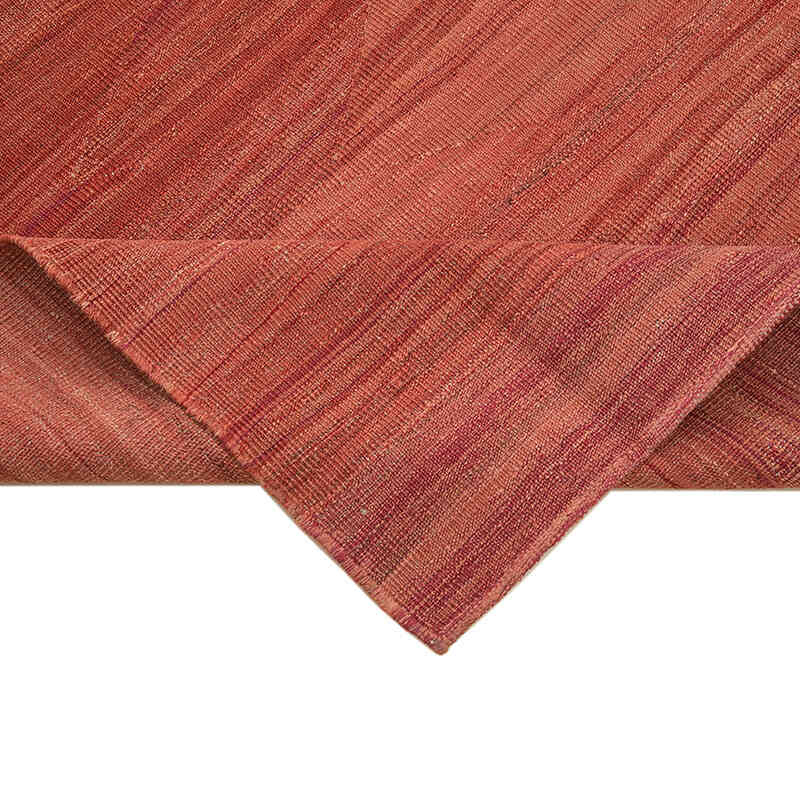 Red New Contemporary Kilim Rug - Z Collection - 8'  x 9' 2" (96" x 110") - K0037786