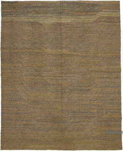 Sarı, Lacivert Modern Yeni Kilim - 258 cm x 328 cm