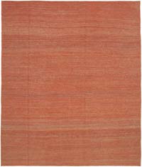 Red New Contemporary Kilim Rug - Z Collection - 8'  x 9' 6" (96" x 114")