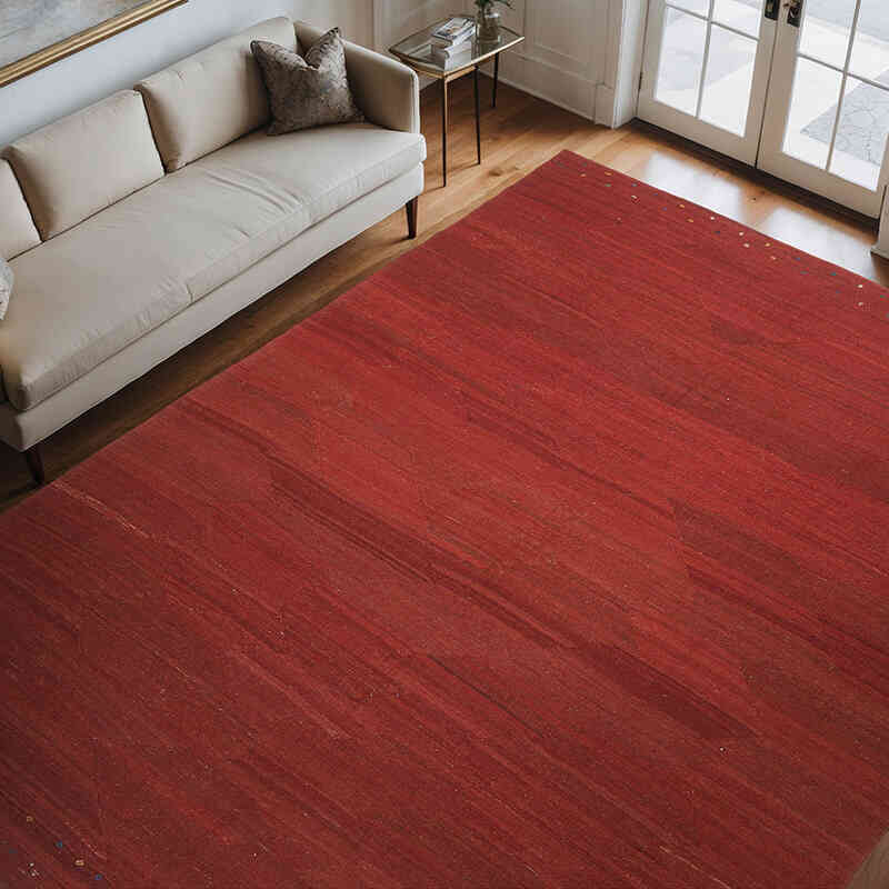 Kırmızı Modern Yeni Kilim - 266 cm x 345 cm - K0037811