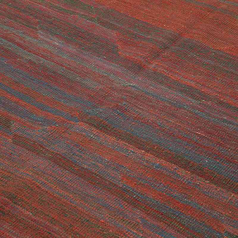 Kırmızı, Lacivert Modern Yeni Kilim - 212 cm x 292 cm - K0037819