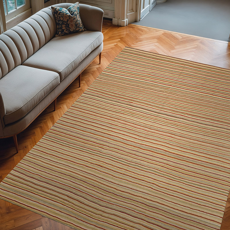 New Contemporary Kilim Rug - Z Collection - 7' 3" x 10'  (87" x 120") - K0037828