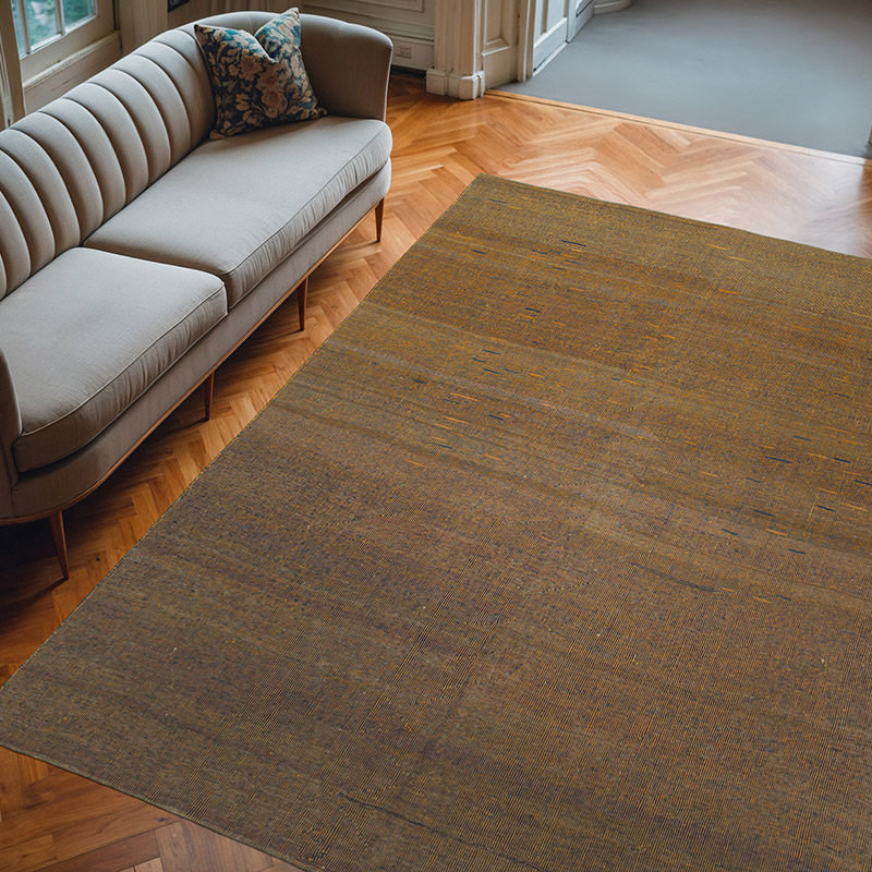 Nueva Alfombra Contemporánea Kilim - 230 cm x 293 cm - K0037831