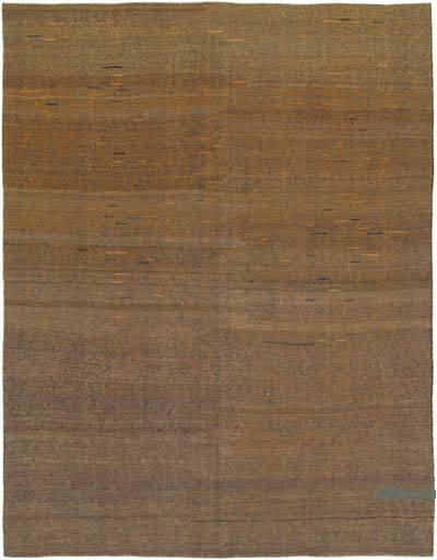 Sarı, Lacivert Modern Yeni Kilim - 230 cm x 293 cm