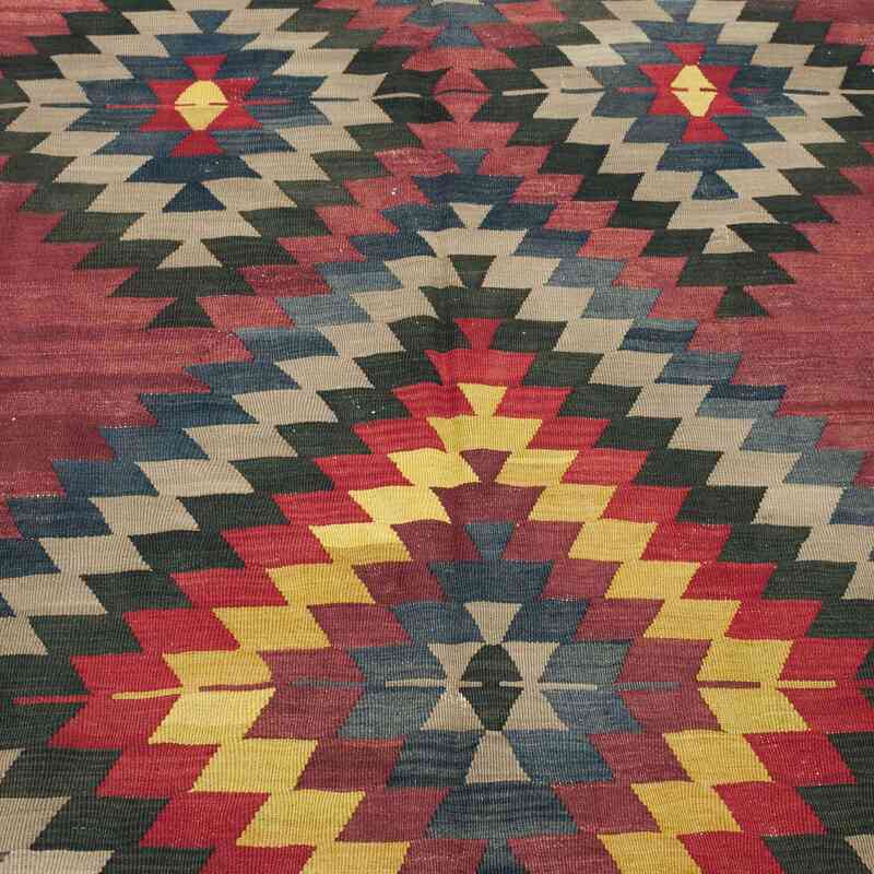 Kırmızı Balıkesir Kilimi - 146 cm x 296 cm - K0037853