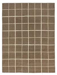 Kahverengi Yeni El Dokuma Kilim
