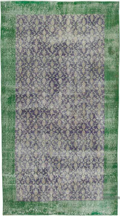 El Dokuma Vintage Halı - 120 cm x 220 cm