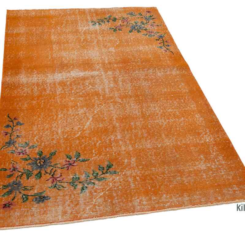 Vintage Turkish Hand-Knotted Rug - 3' 8" x 6'  (44 in. x 72 in.) - K0037986