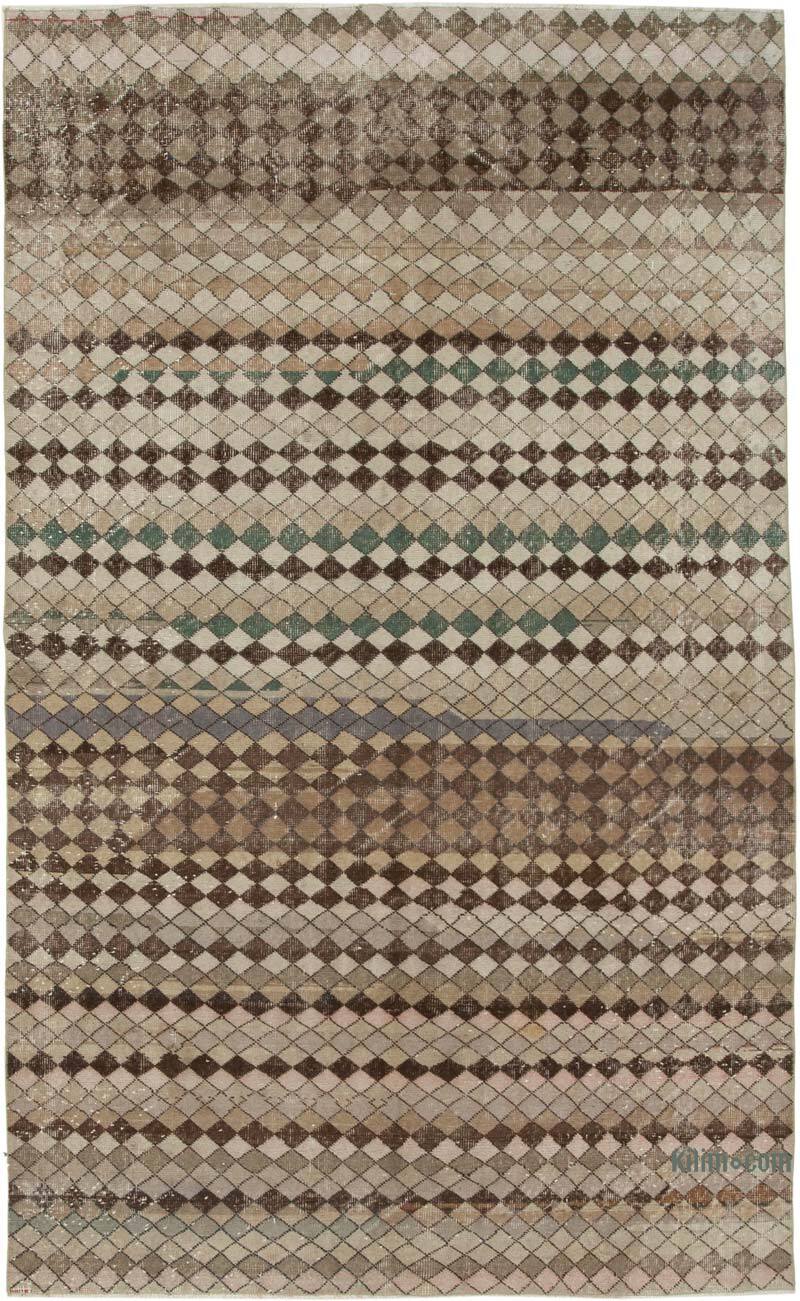 El Dokuma Vintage Halı - 171 cm x 278 cm - K0037996