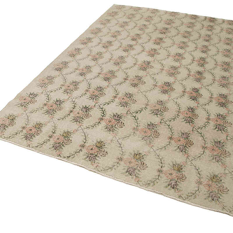 El Dokuma Vintage Halı - 180 cm x 284 cm - K0038007