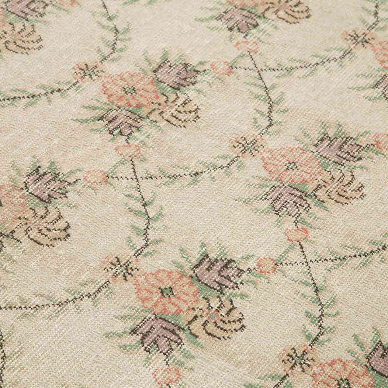 El Dokuma Vintage Halı - 180 cm x 284 cm - K0038007