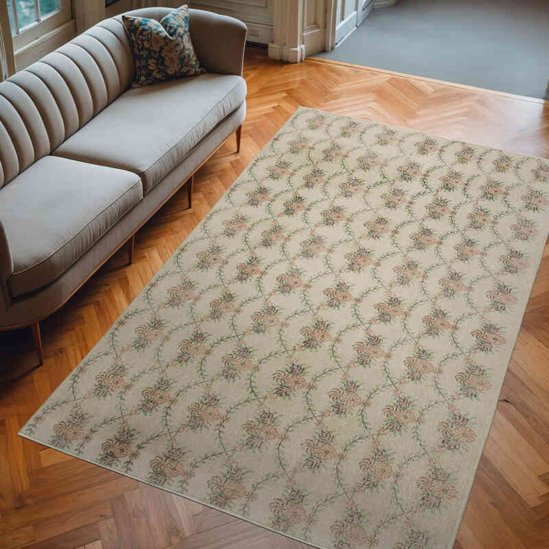 El Dokuma Vintage Halı - 180 cm x 284 cm - K0038007